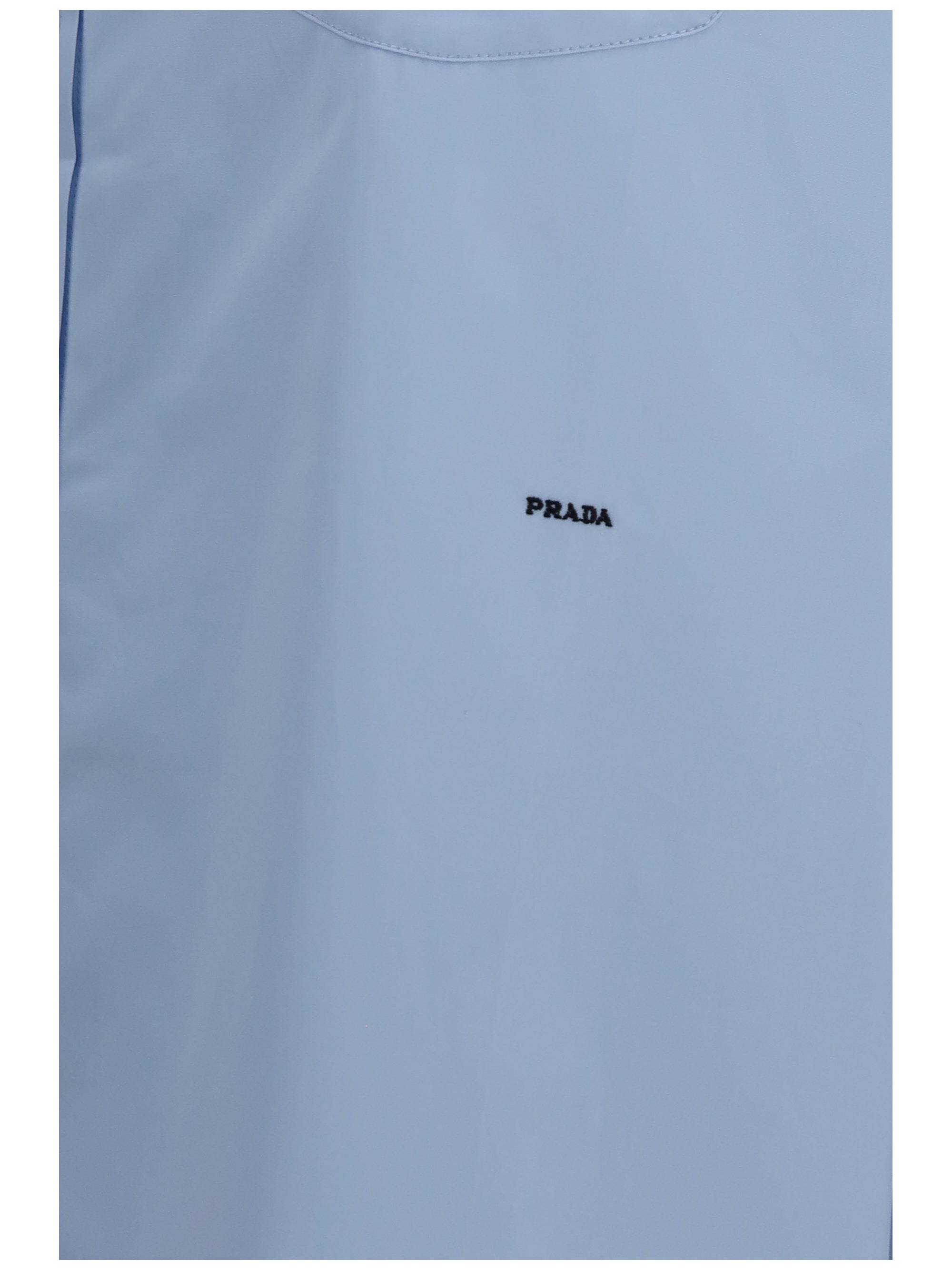 oversized shirt with pocket and embroidered logo