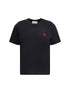 AMI PARIS L logo t-shirt