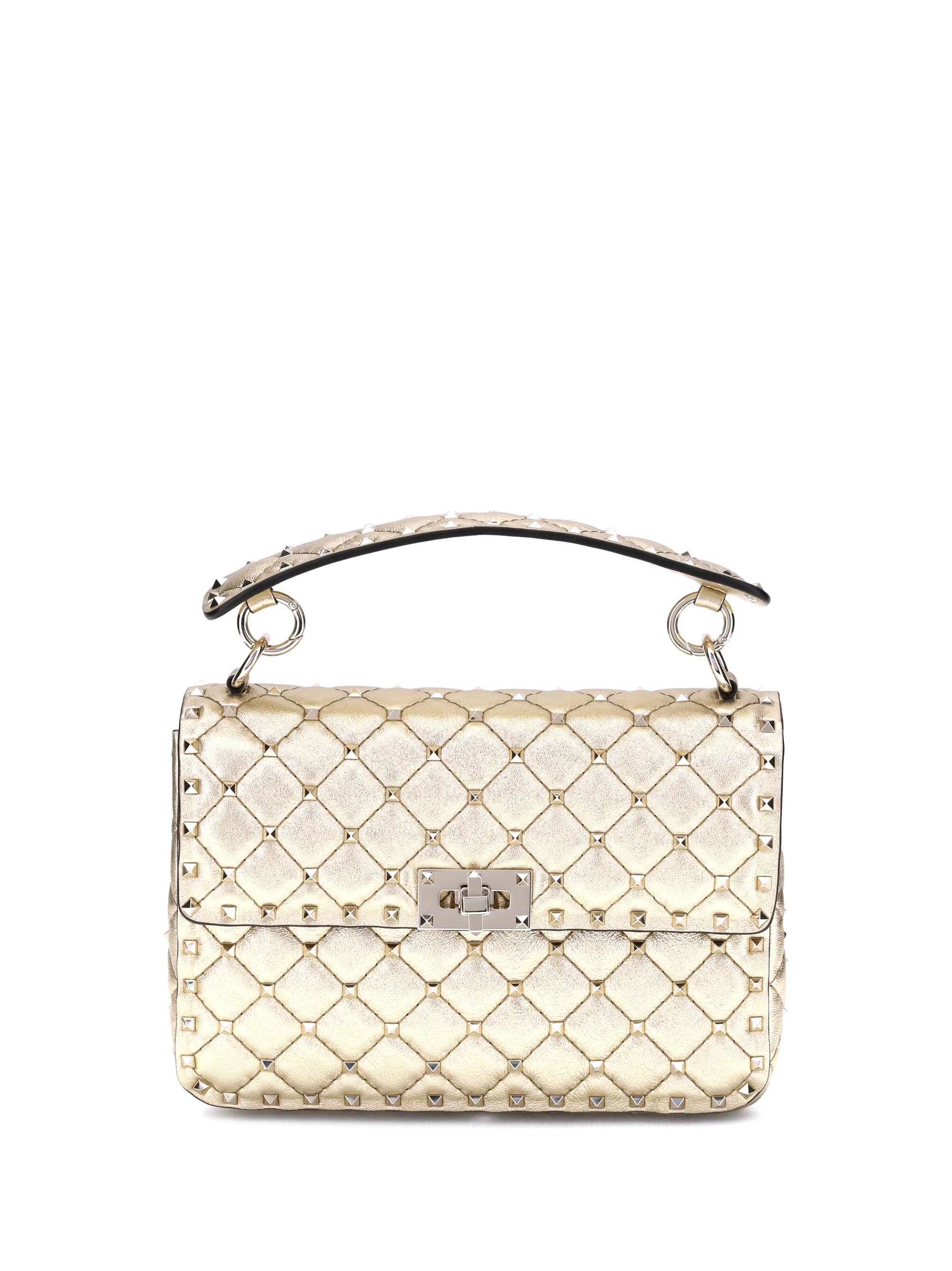 medium rockstud spike shoulder bag
