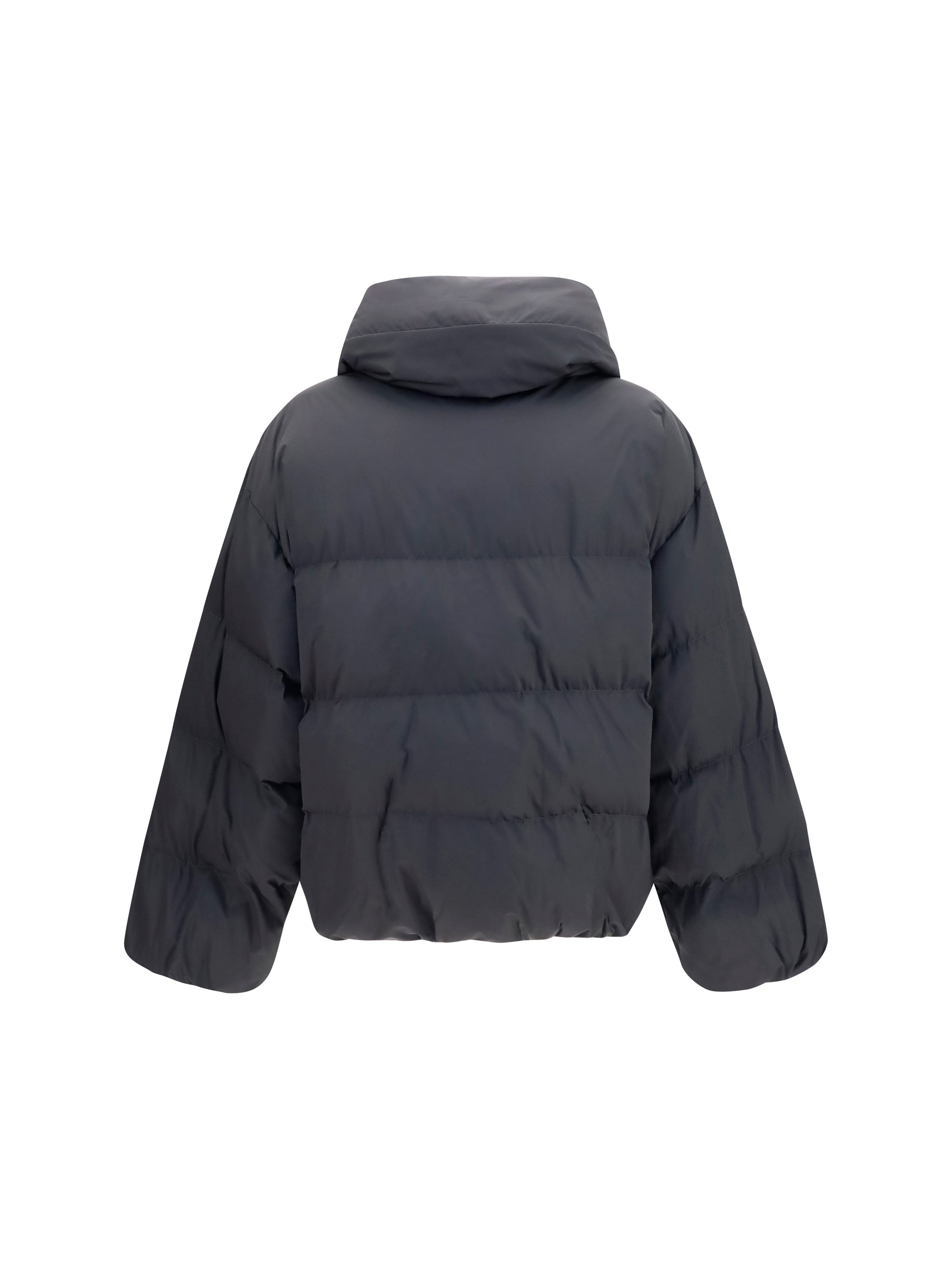 padded high-neck jacket