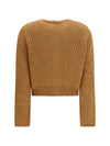chunky knit cardigan with buttons