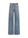 90's high-waisted wide-leg jeans