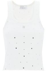 sleeveless top with