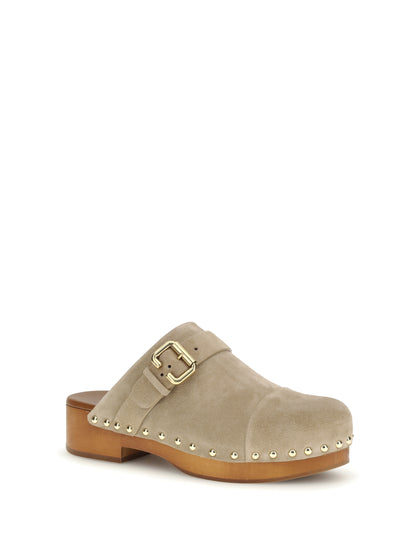 CHLOÉ 36 jeannette clog mules