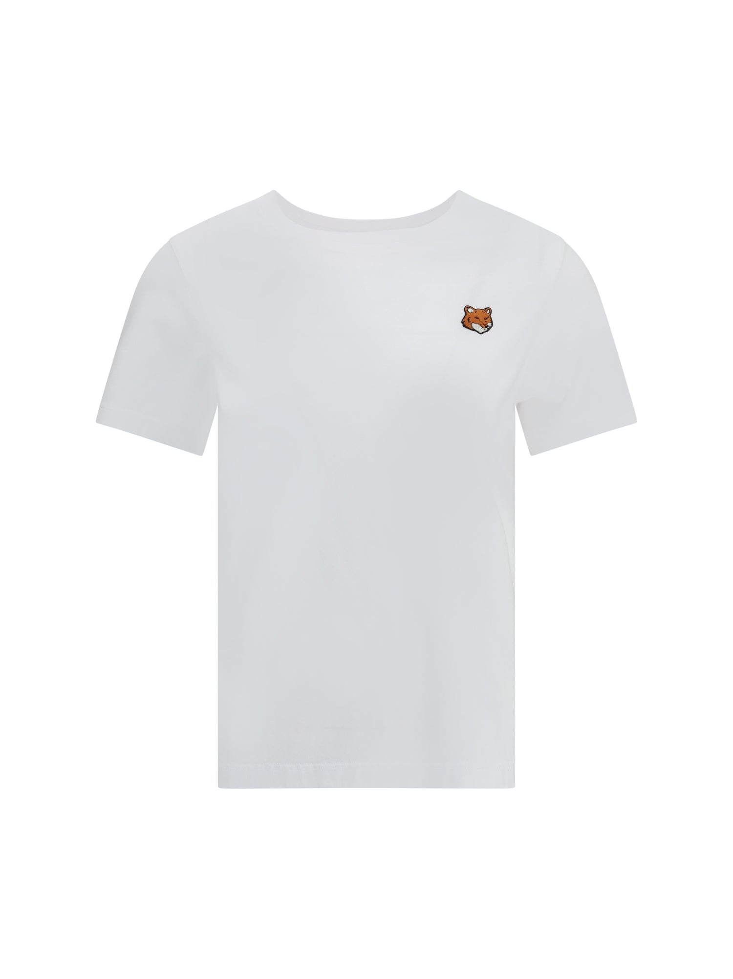 MAISON KITSUNÉ M fox head regular t-shirt