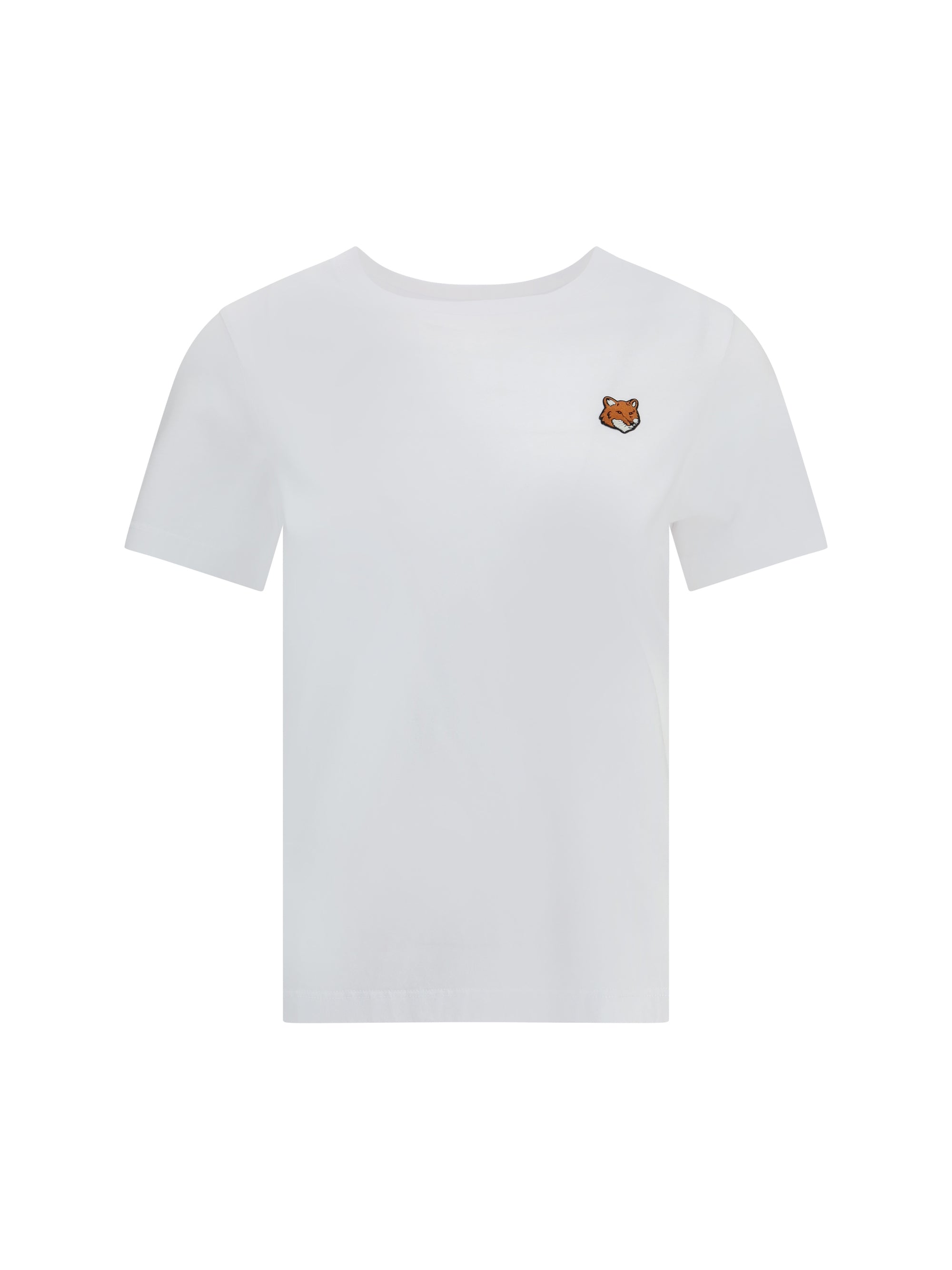 MAISON KITSUNÉ M fox head regular t-shirt