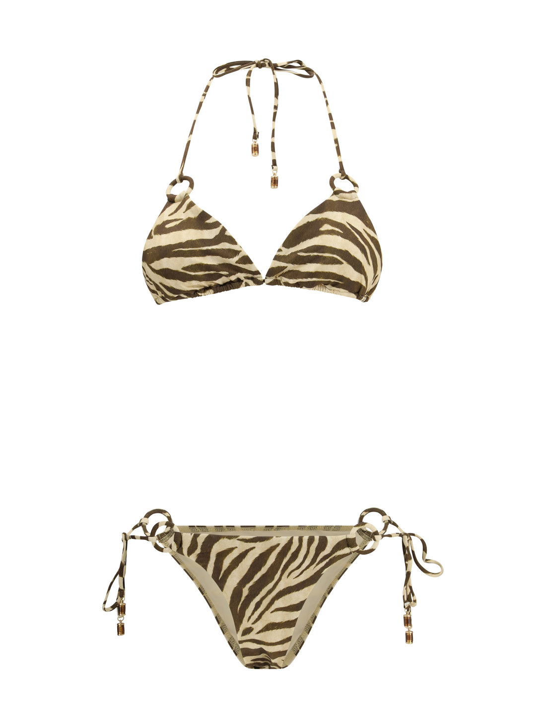 ZIMMERMANN 1 wanderlust ring-tie bikini