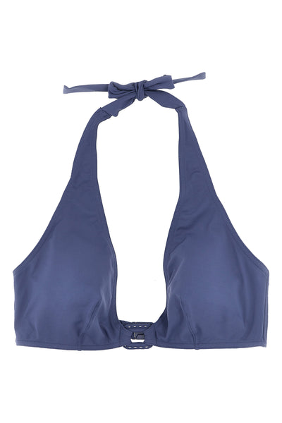 navire triangle bikini top in peau douce* fabric