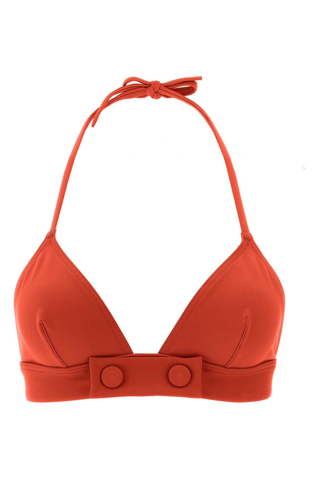 ERES 38 bord triangle bikini top in peau douce* fabric