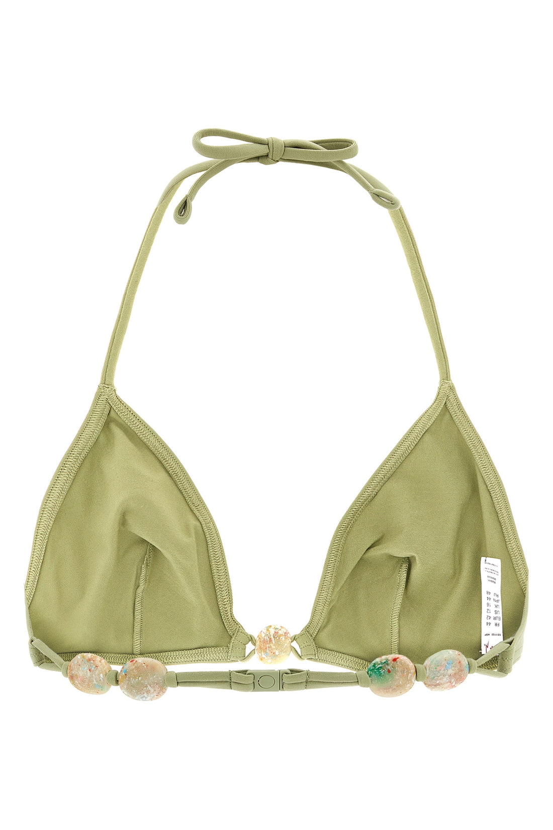 ERES 38 alva triangle bikini top in peau douce* fabric