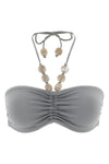 lana bikini top in peau douce* fabric