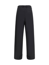 MONCLER X EDWARD ENNINFUL 40 moncler x ee72 trousers by edward enninful in stretch technical wool