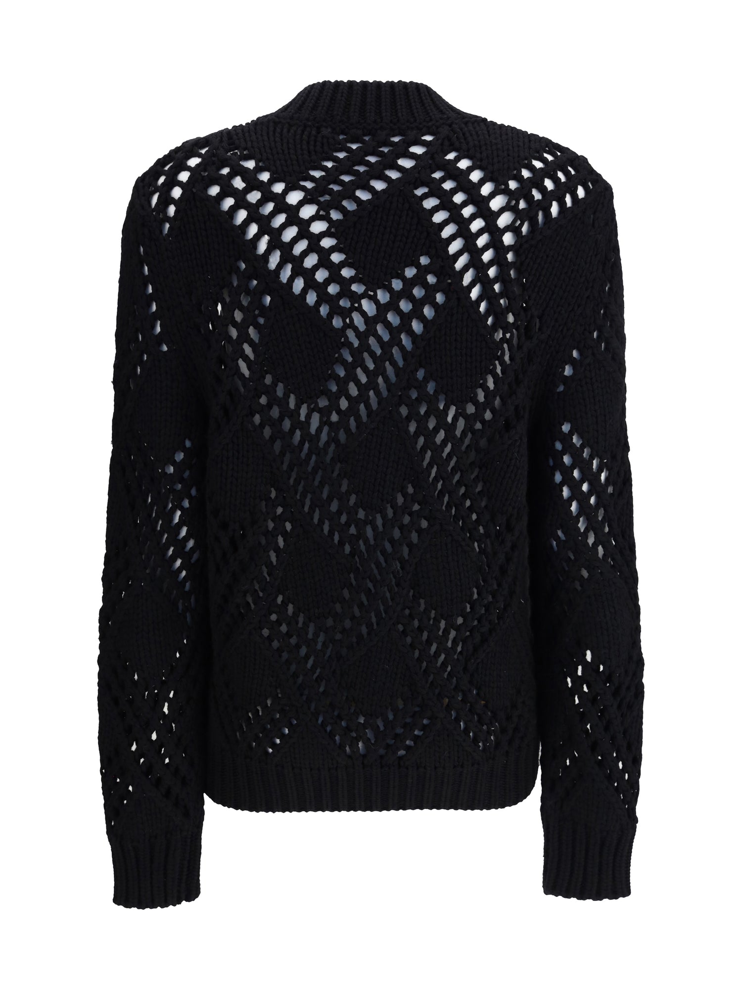 JIL SANDER 34 geometric pattern sweater