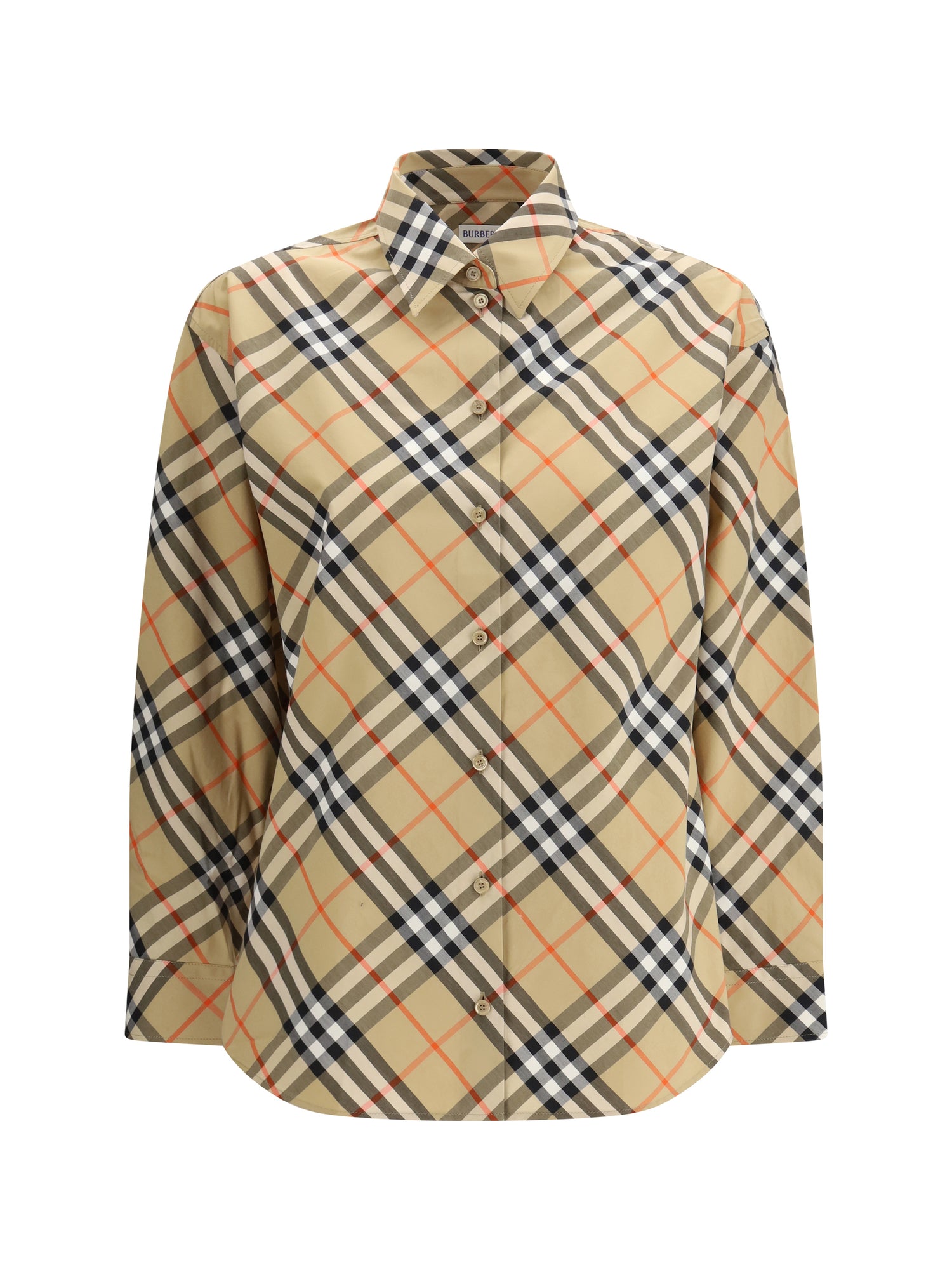 BURBERRY 6 slim fit cotton check shirt