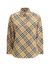 BURBERRY 6 slim fit cotton check shirt