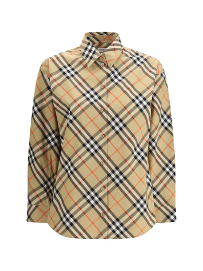 BURBERRY 6 slim fit cotton check shirt
