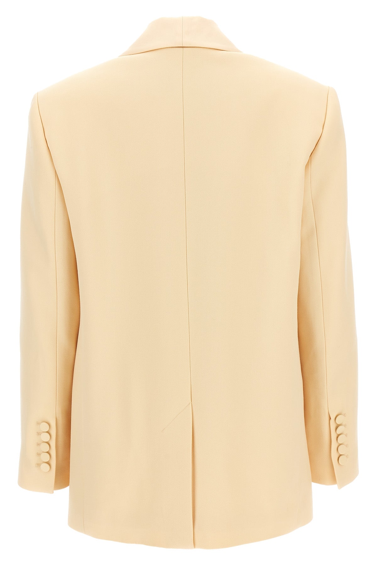 illustration shawl tux jacket wool blend blazer