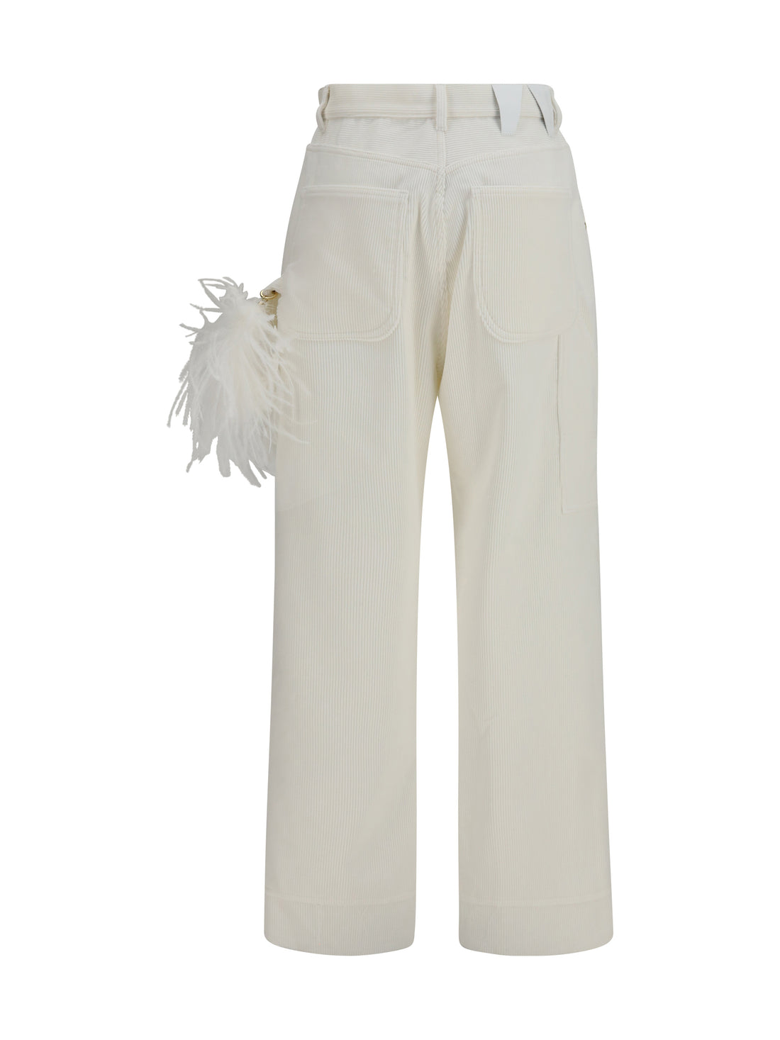 DARKPARK 24 lisa feather chain corduroy pants