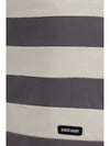 striped cotton mini skirt