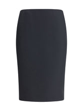 GIORGIO ARMANI 40 techno scuba pencil skir