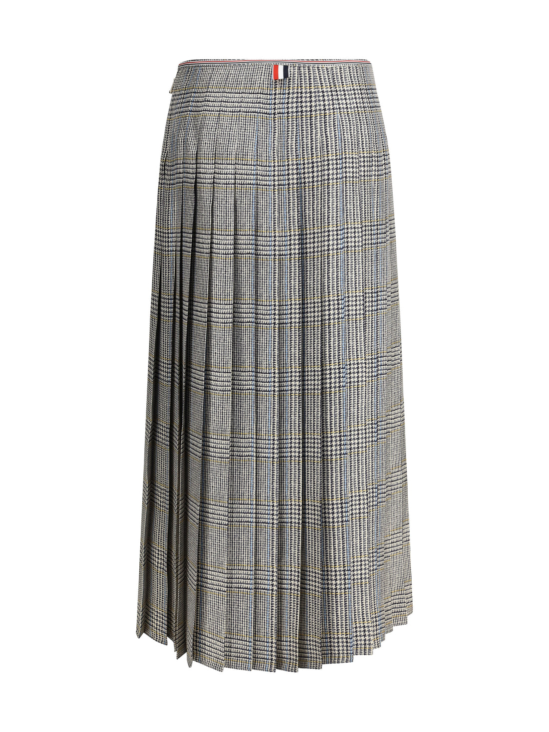 THOM BROWNE 40 silk tweed skirt