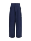 phebe chain adorned wide-leg pants