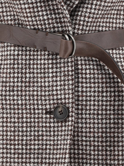 BRUNELLO CUCINELLI 44 blazer jacket with belt