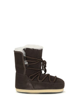 MOON BOOT 37-38 suede and shearling ankle boots