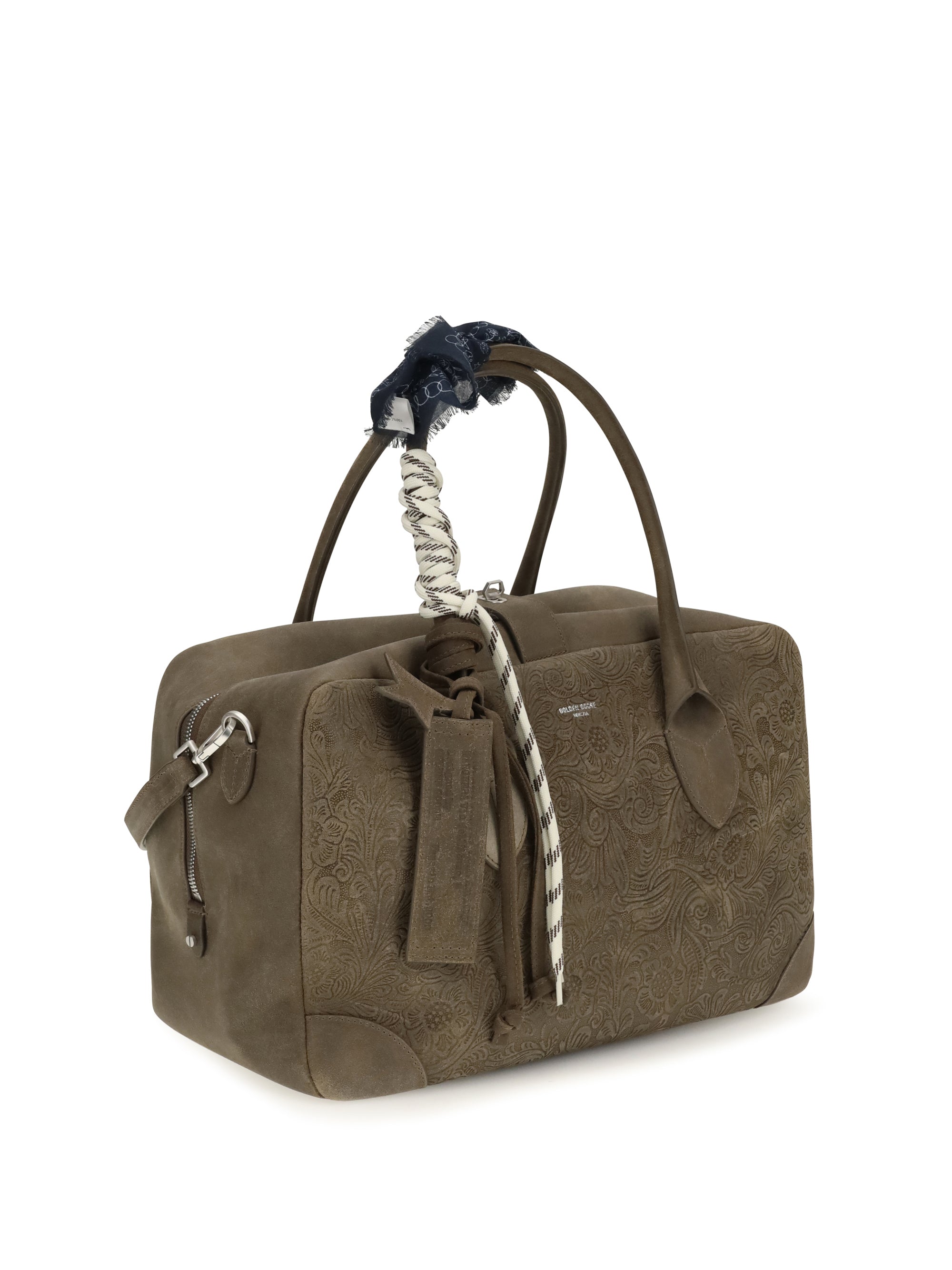 vita medium leather travel bag