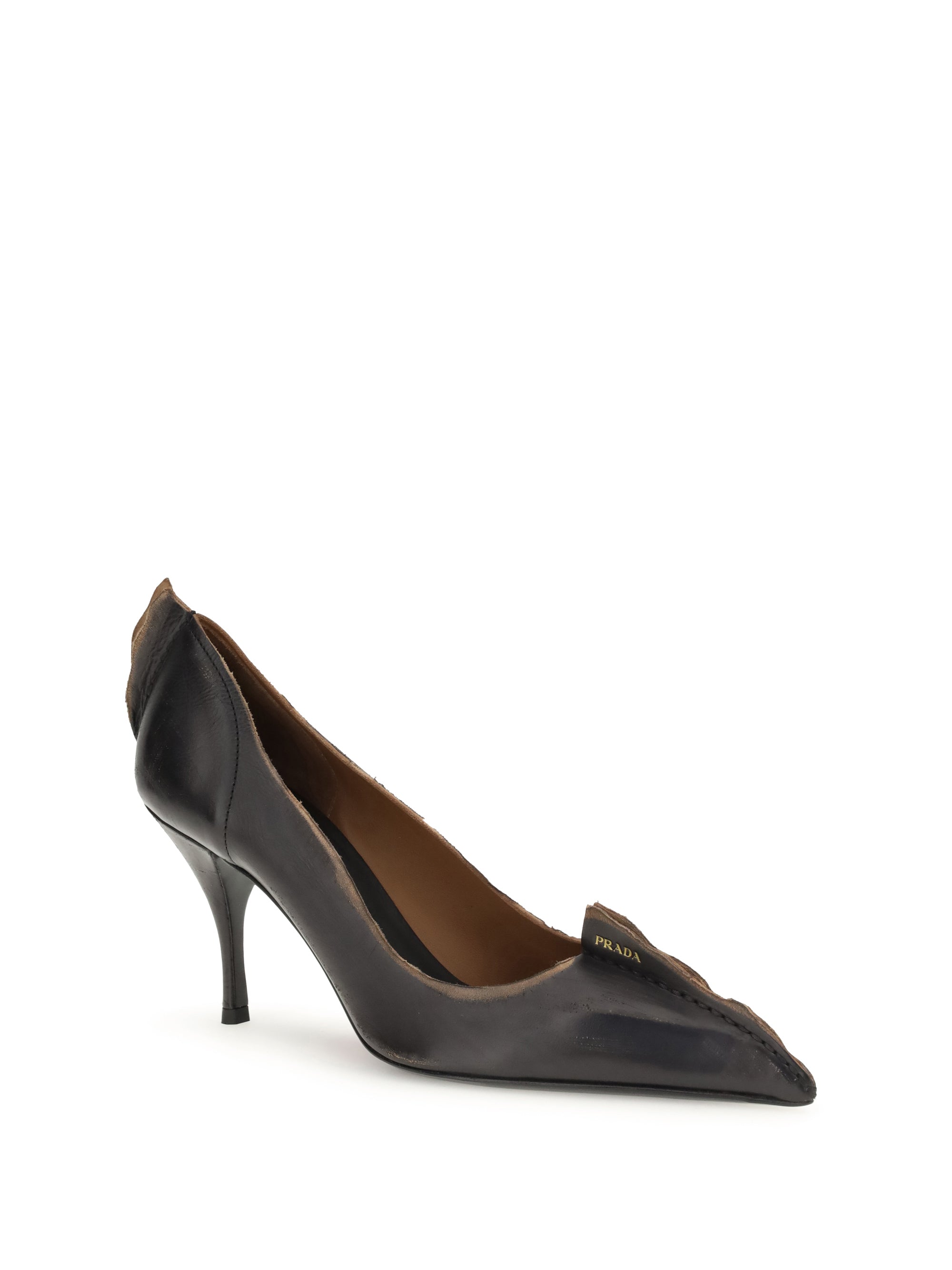 leather pumps