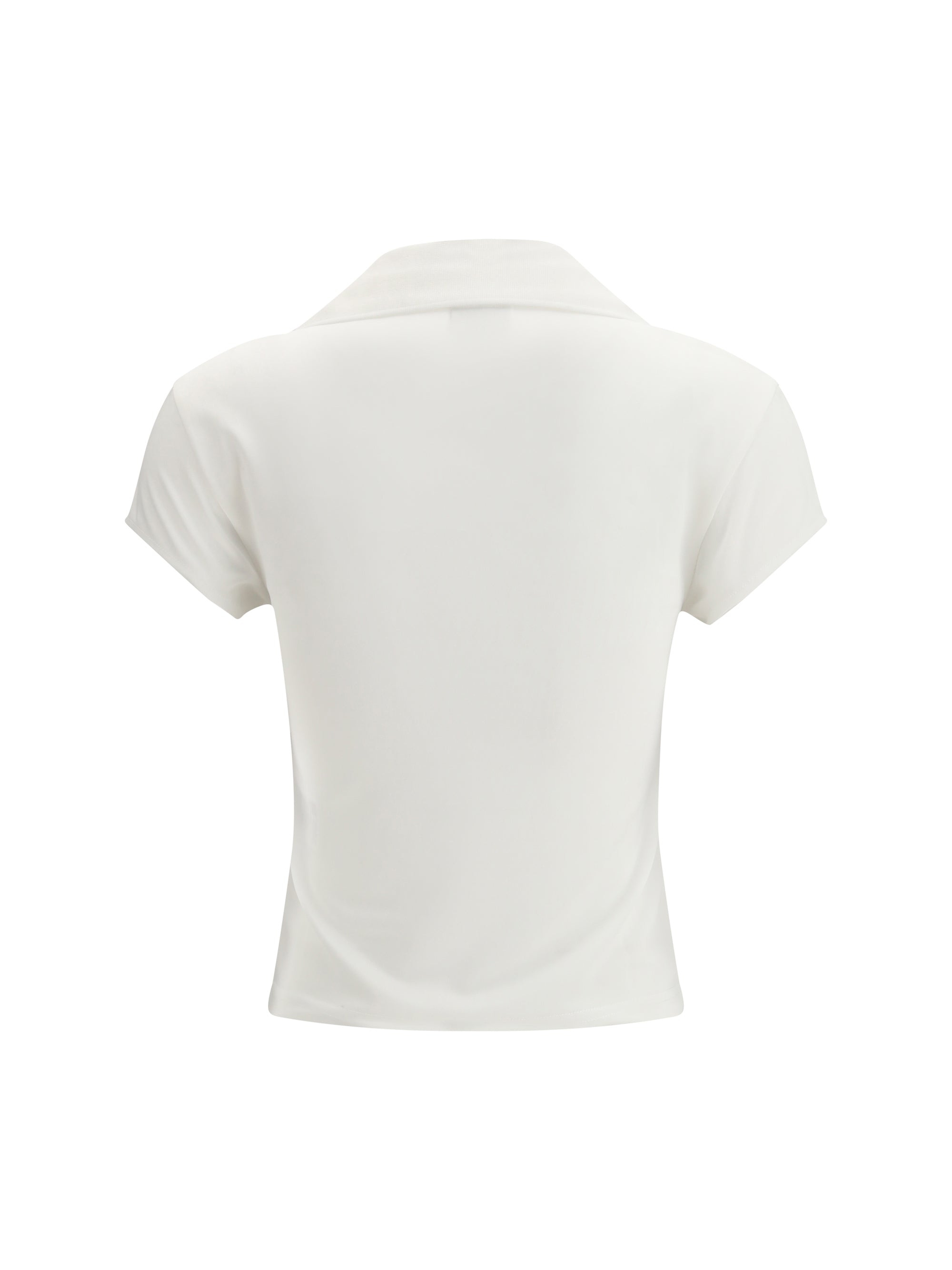 cotton logo polo