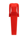 bodycon merino-wool dress