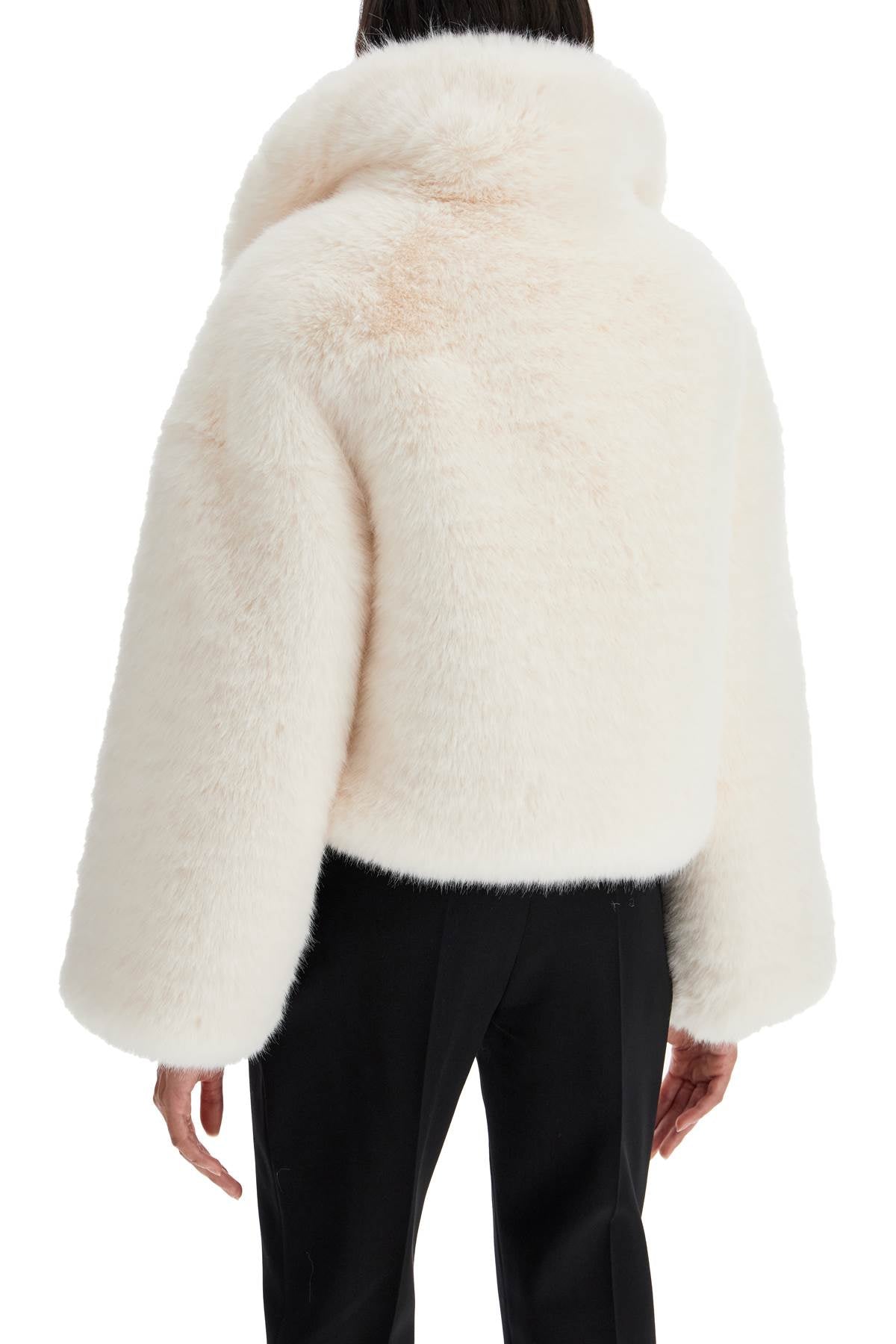 short faux fur jacket