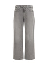 low-rise straight jeans