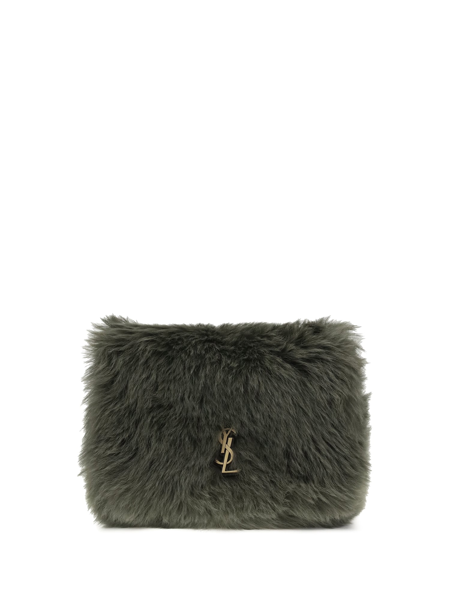 SAINT LAURENT OS jamie medium shearling shoulder bag