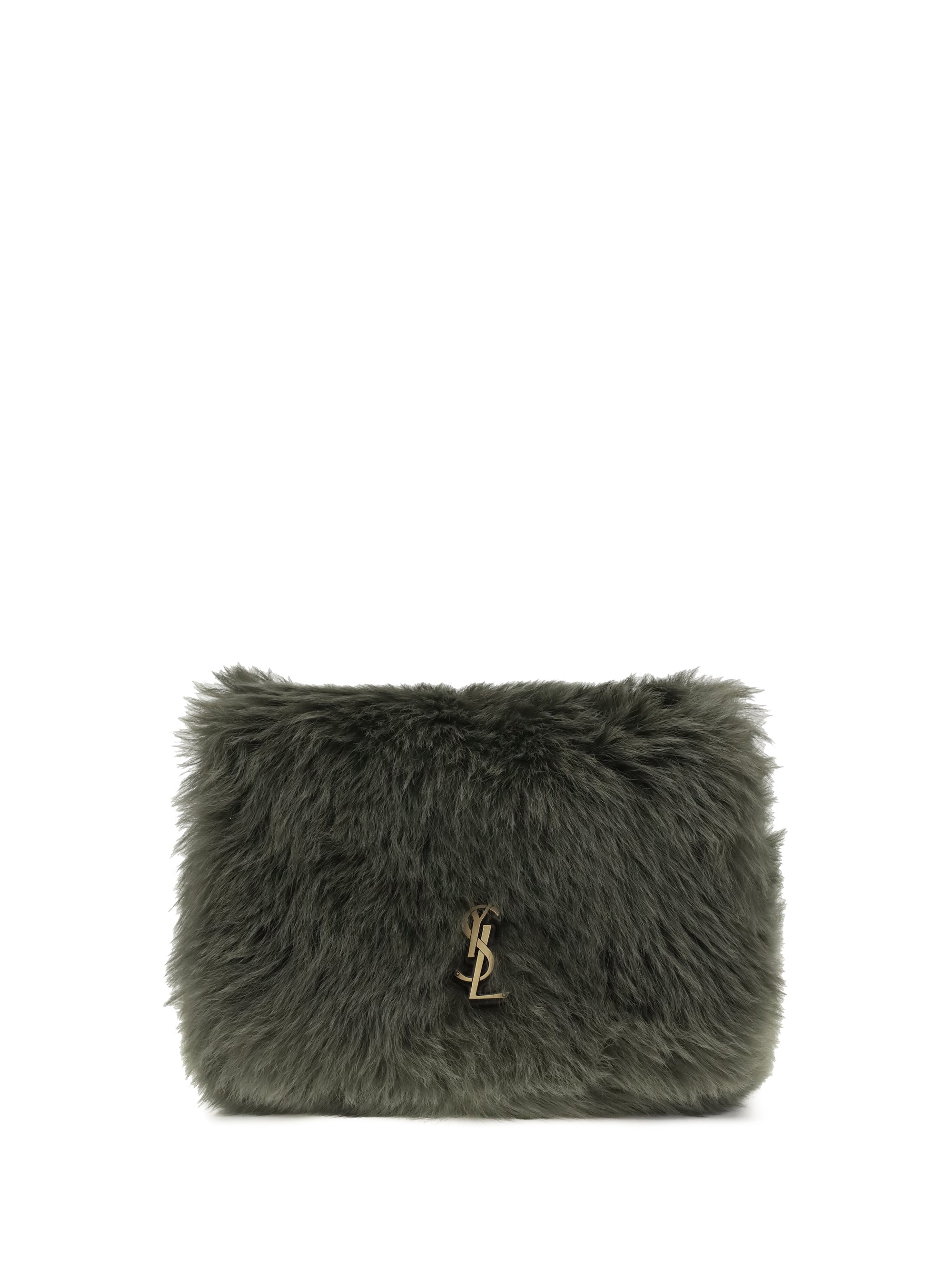 SAINT LAURENT OS jamie medium shearling shoulder bag