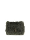 jamie medium shearling shoulder bag