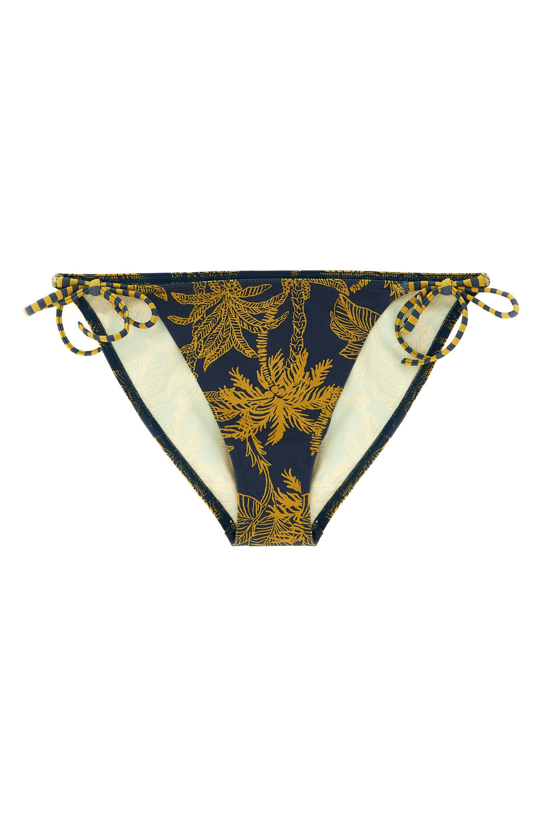ERES 36 solarium bikini bottoms in peau douce* voyage ocean pattern