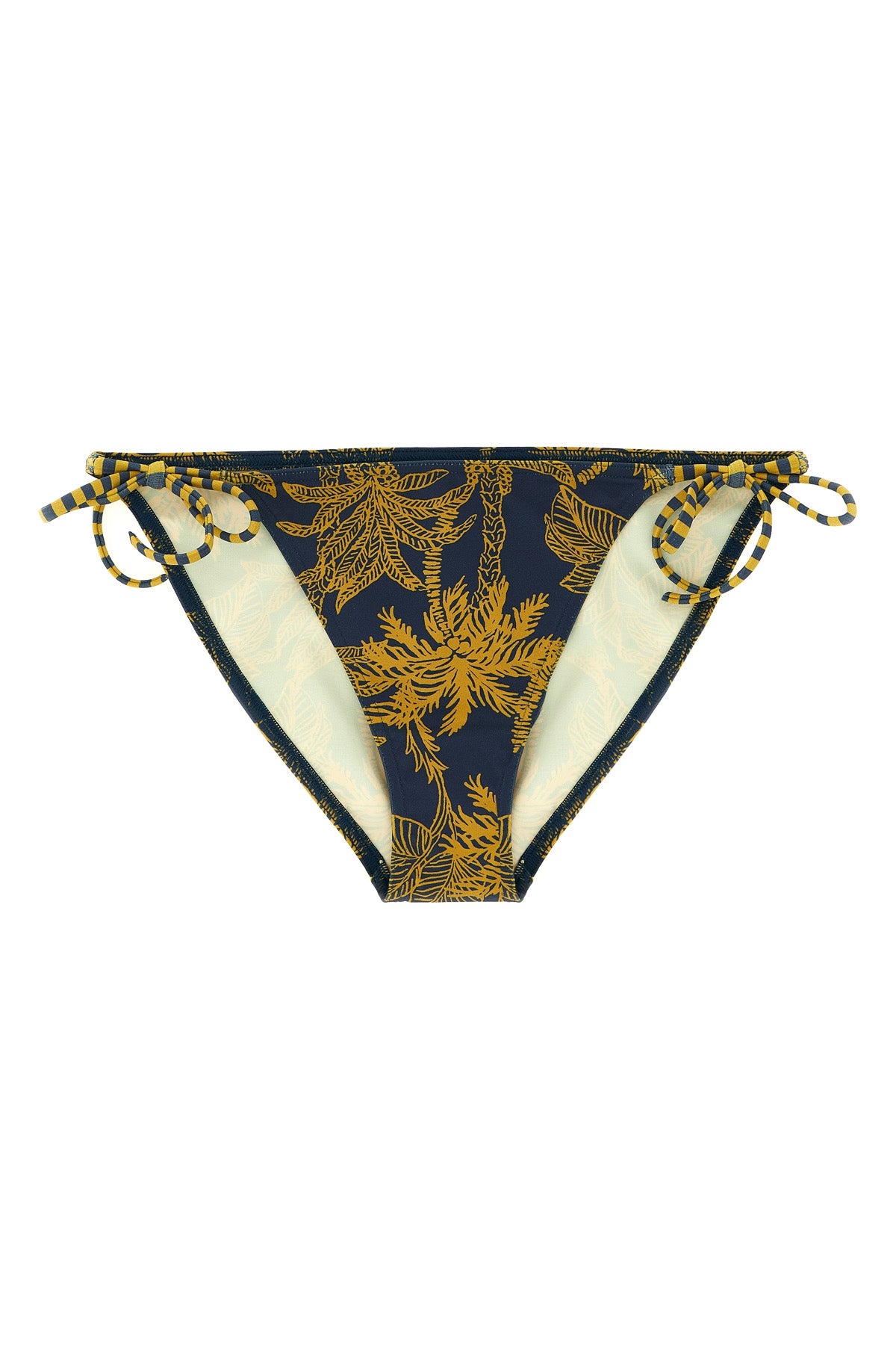 solarium bikini bottoms in peau douce* voyage ocean pattern
