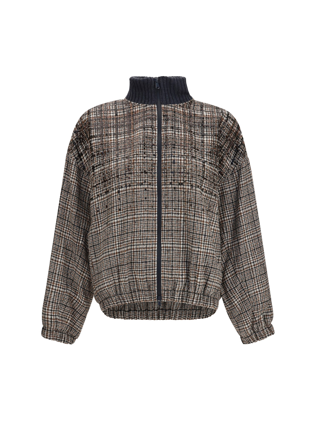 BRUNELLO CUCINELLI 44 padded jacket with sequin details