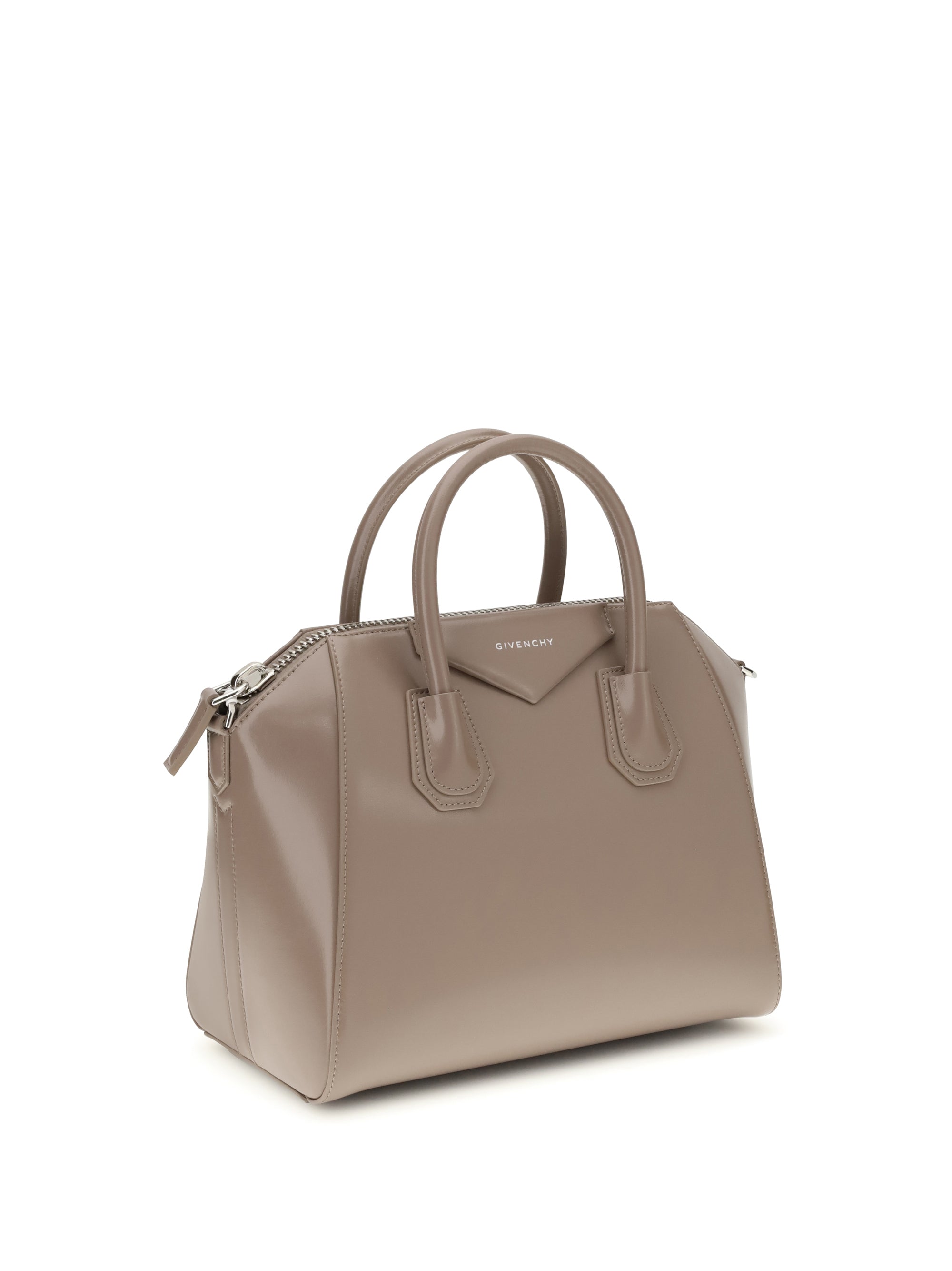 antigona small leather box handbag