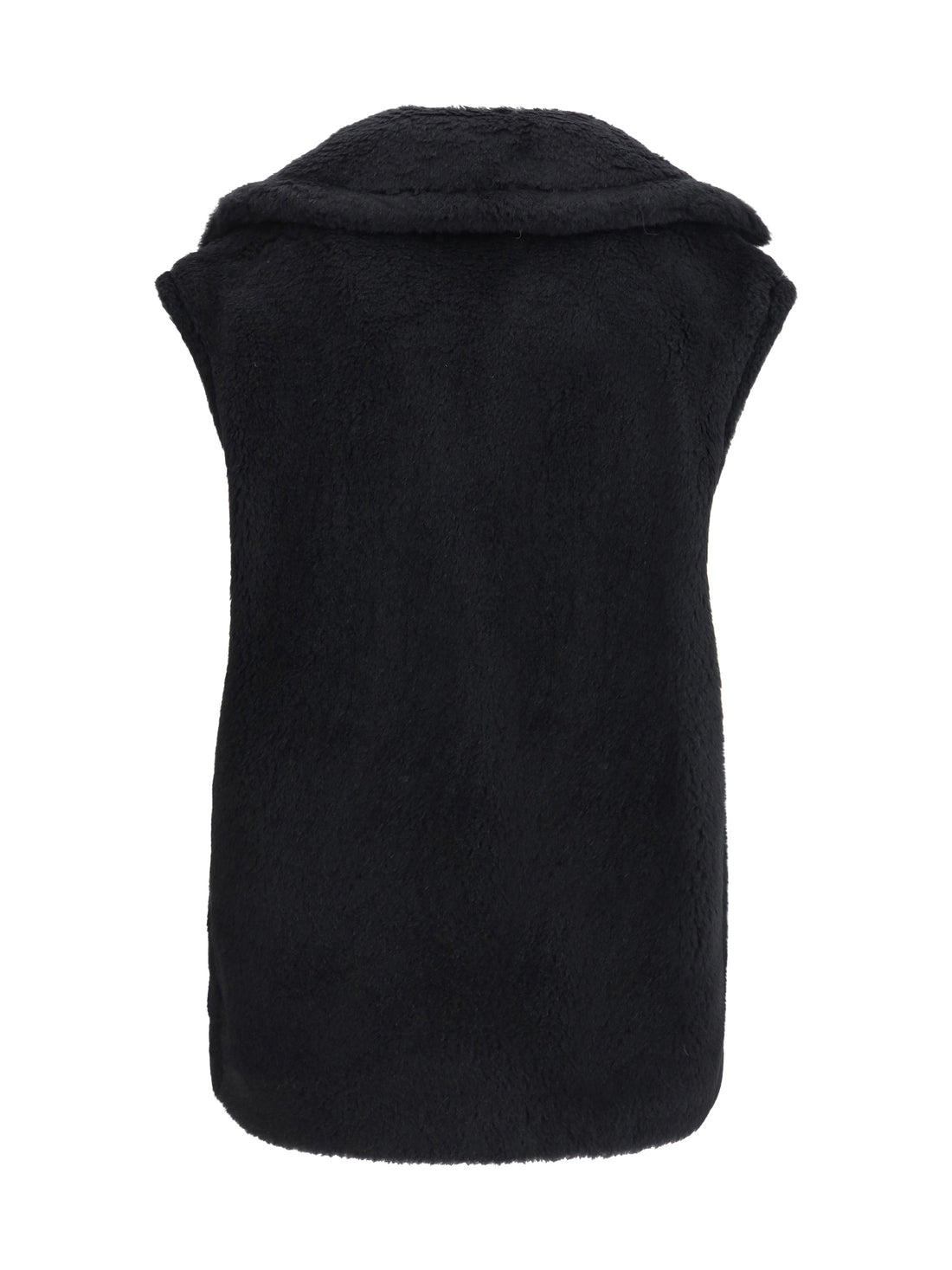 MAX MARA 38 teddy alpaca and wool vest