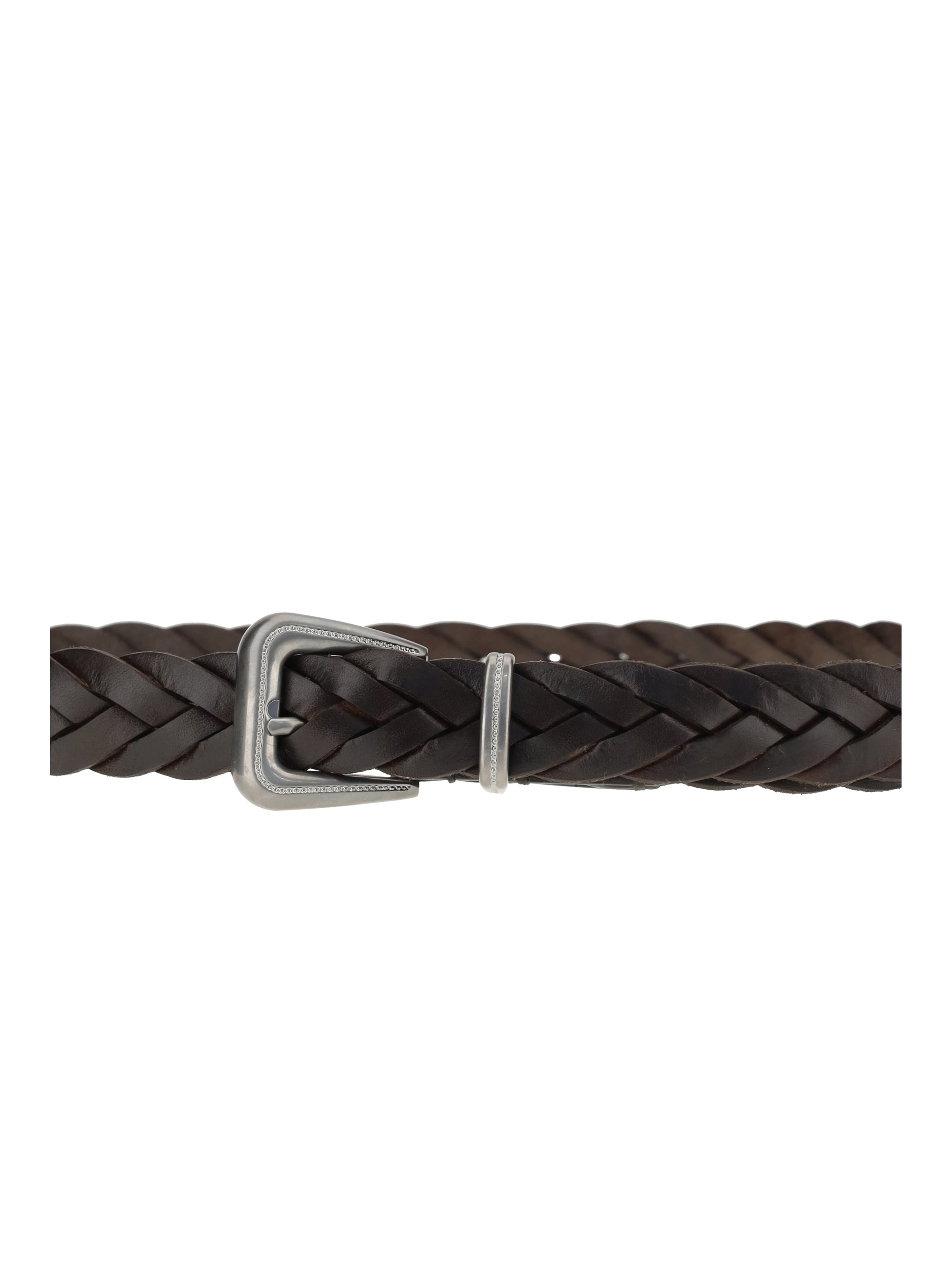 woven leather belt