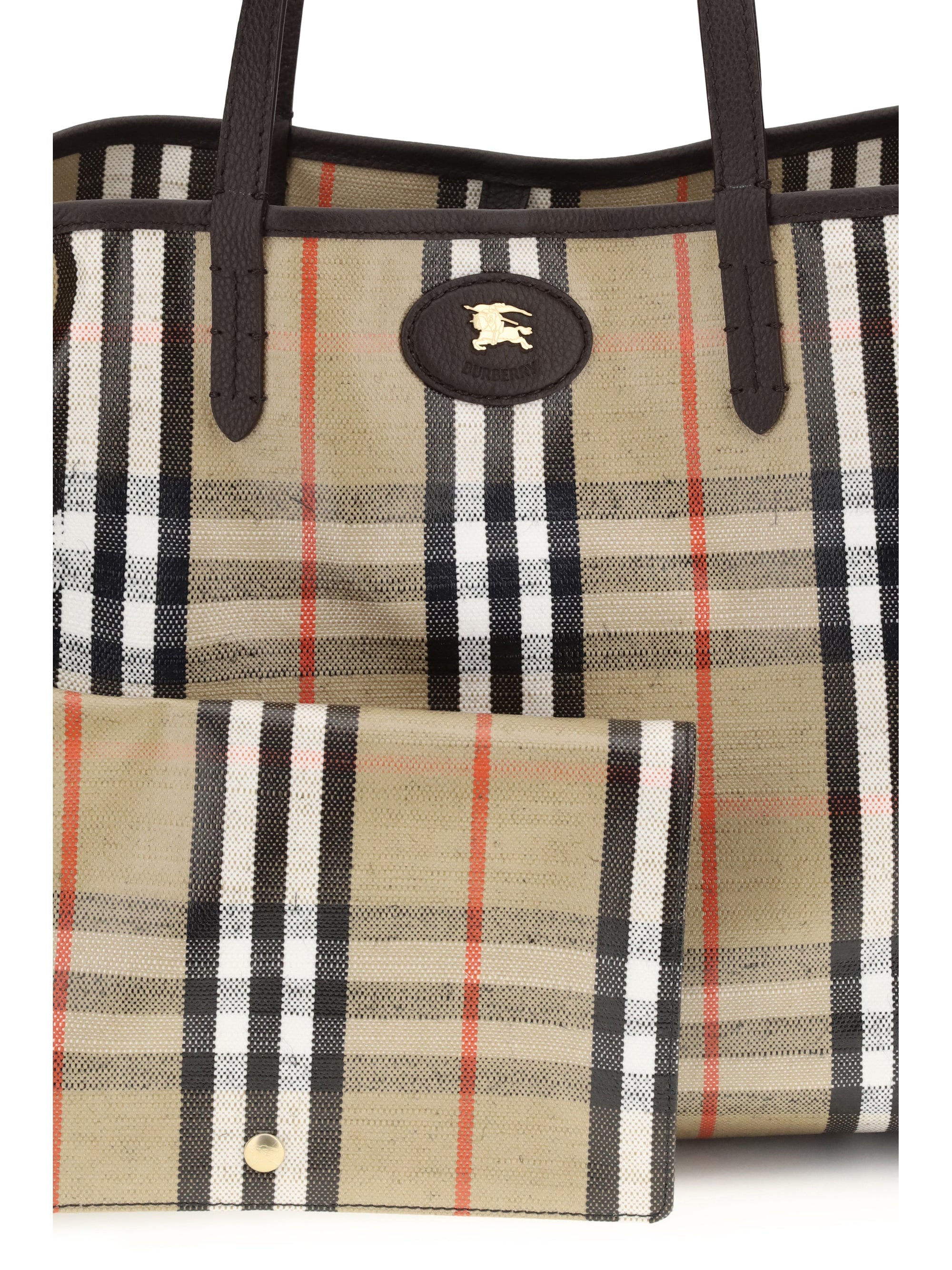 BURBERRY OS medium highlands tote bag