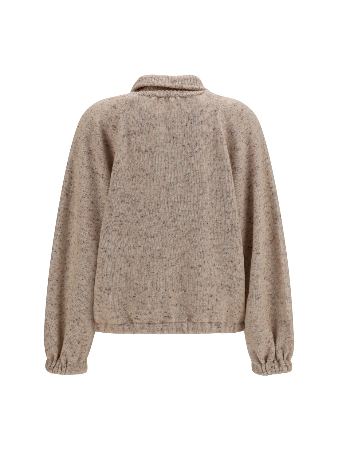 FABIANA FILIPPI 40 oversized bouclé yarn bomber jacket with lurex