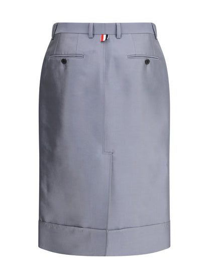 THOM BROWNE 40 midi skirt