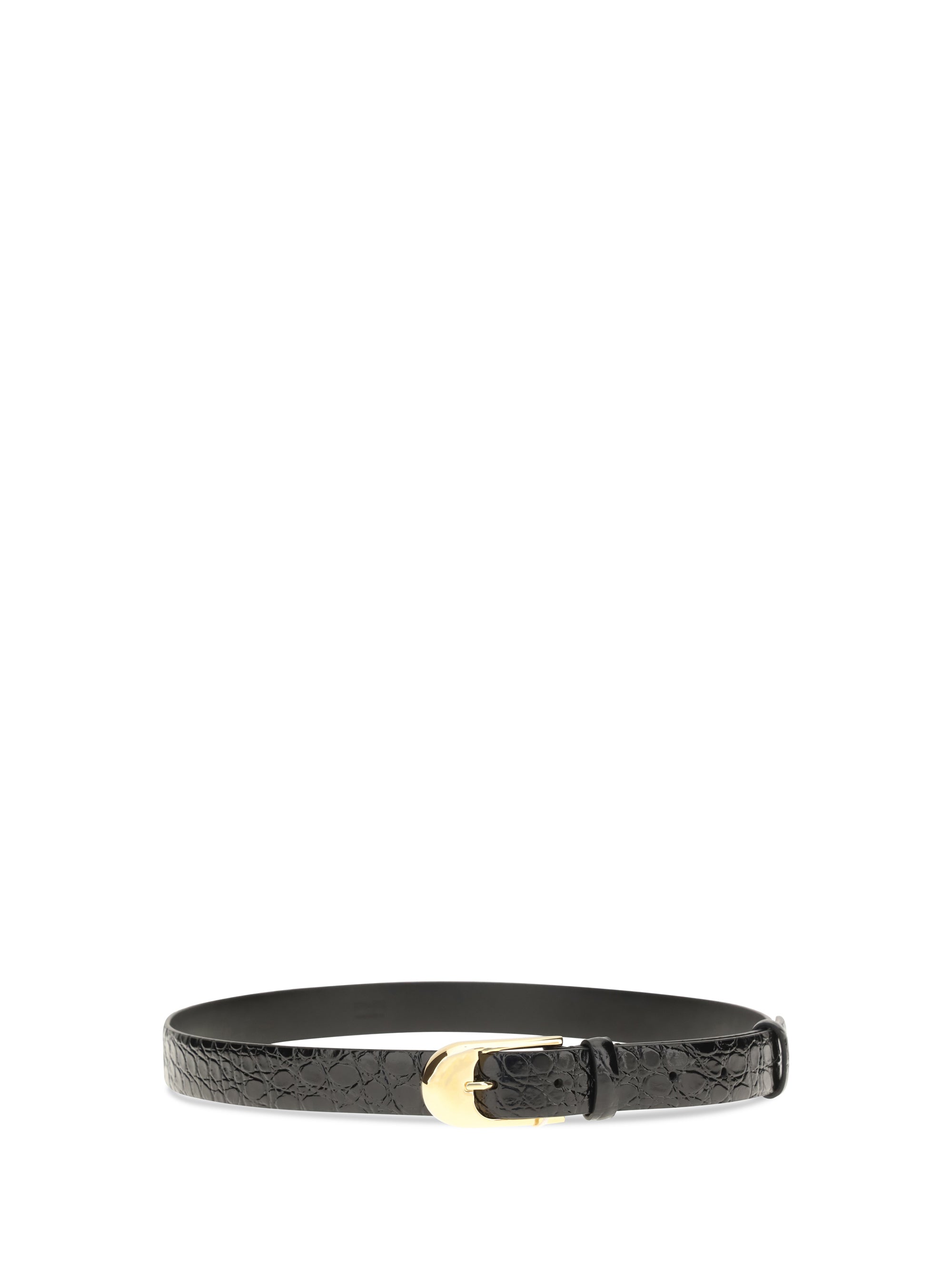 dome leather belt