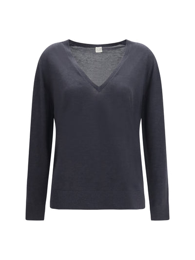 v-neck cashmere-blend sweater