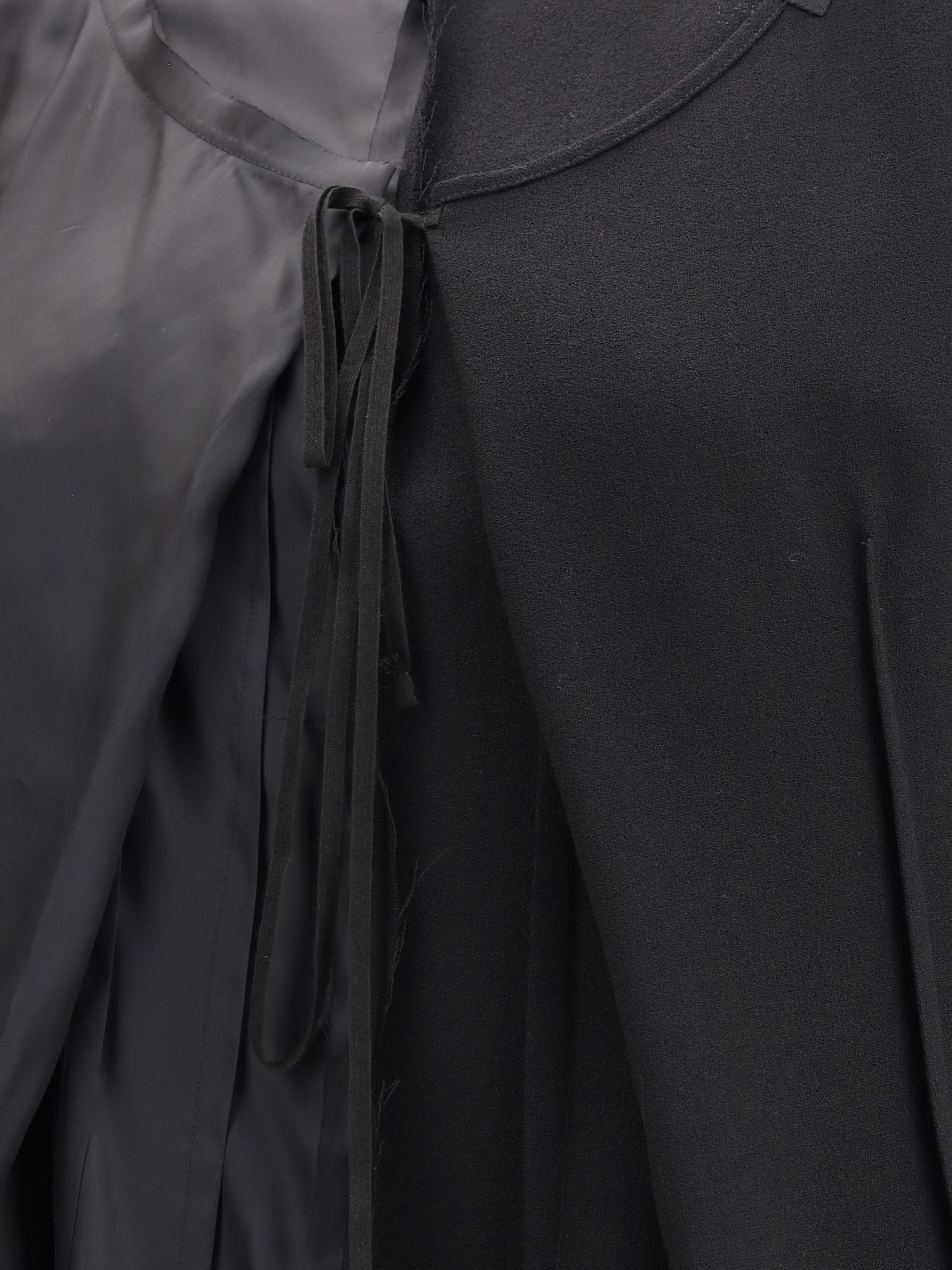 MARGIELA 42 virgin wool midi dress