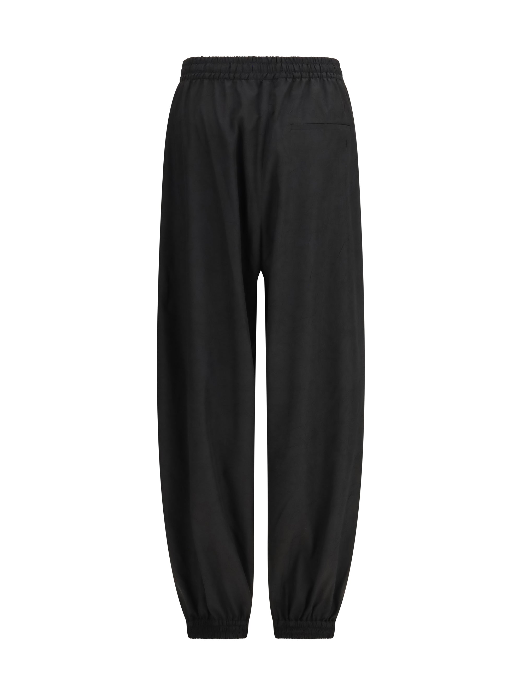 balloon track pants